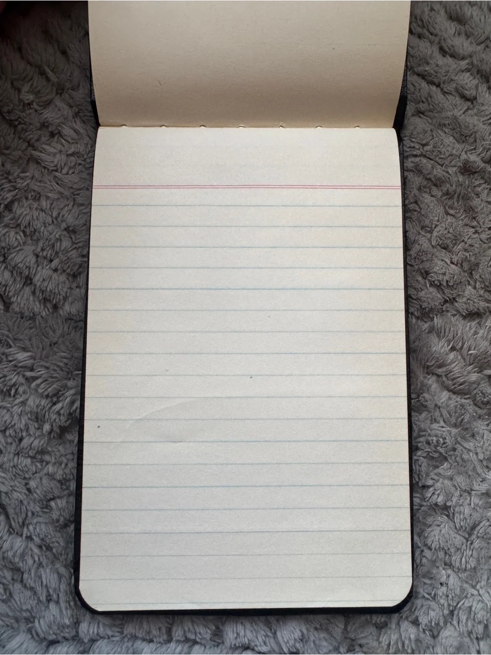 Vintage New Old Stock Black Memo Book Address Book Organizer with Gold Lettering